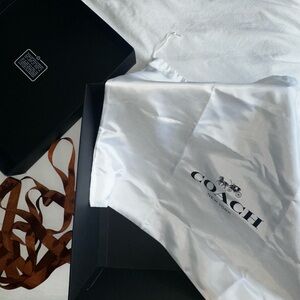 Coach Original Box & Dust Bag